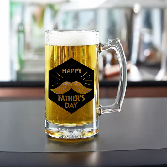 Happy Father's Day Beer Mug | Father's Day Gift 2025 | MugDog