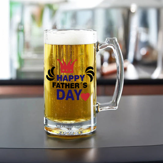 Happy Father's Day Customised Beer Mug | Father's Day Gift 2025 | MugDog