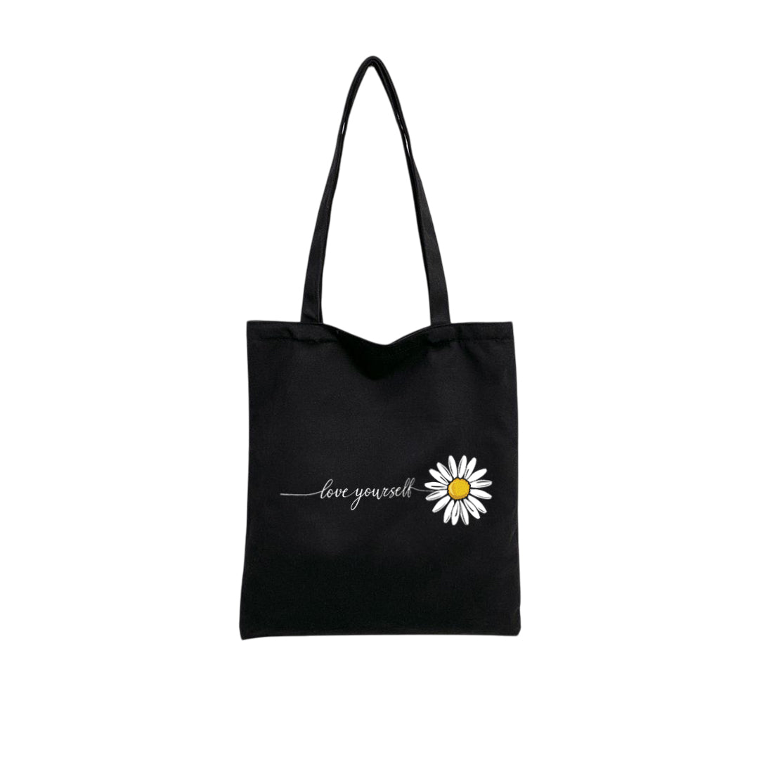 Mugdog Chic Black Tote Bag for Women - Stylish and Functional Tote Bags