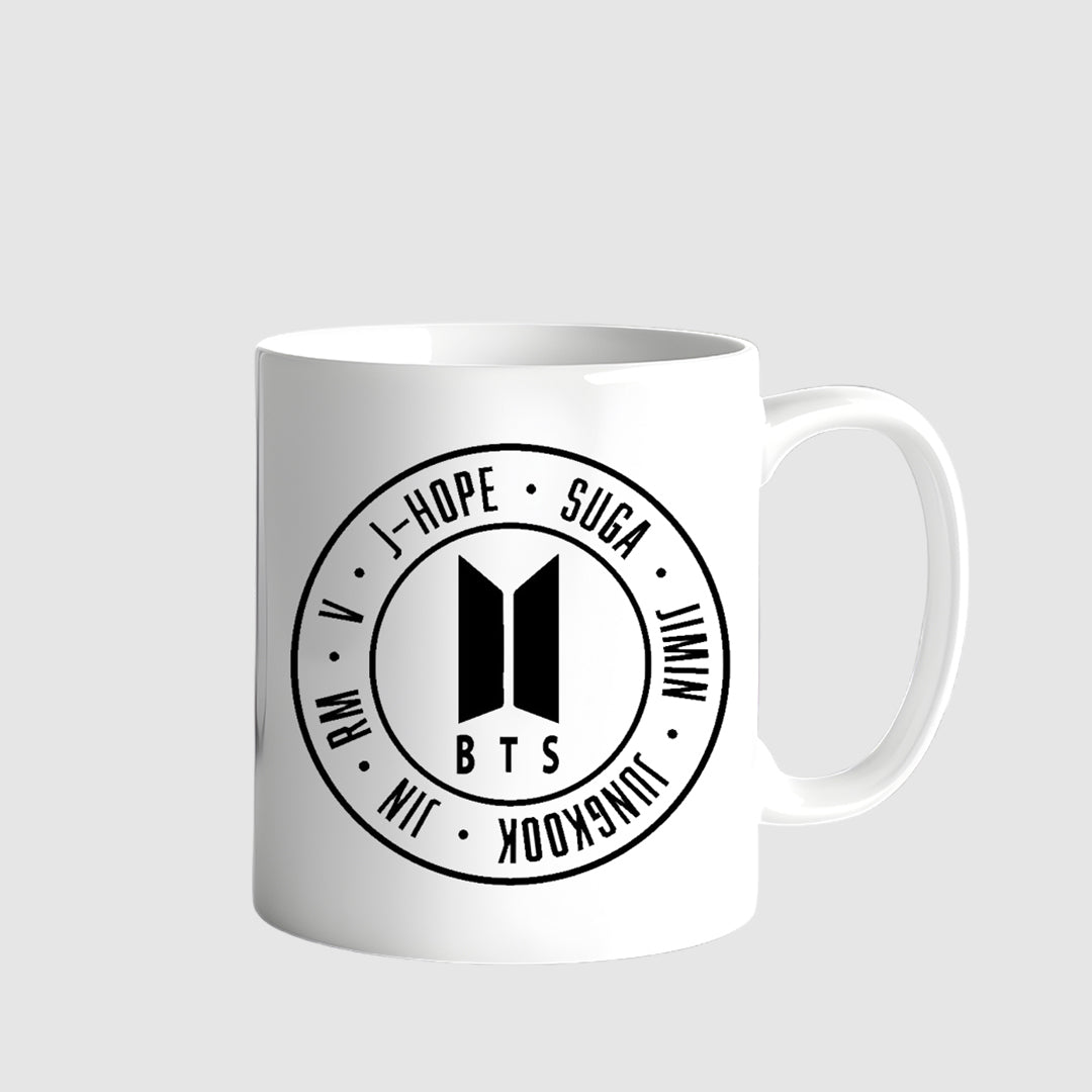 BTS Family Name Mugs