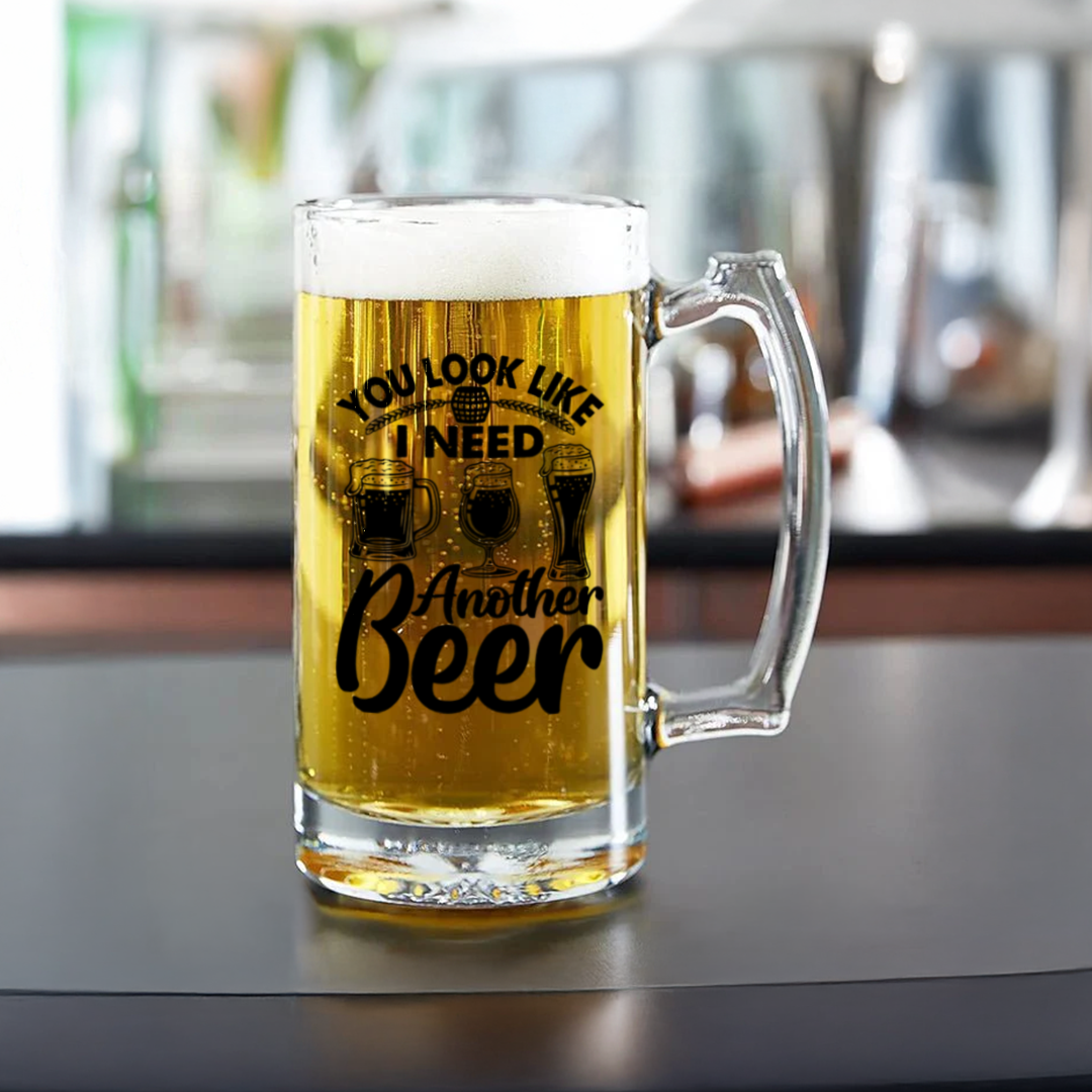 Personalized Quote Beer Mug | Custom Quote Mug for Beer Lovers Mugdog- Buy Your Gifting Items