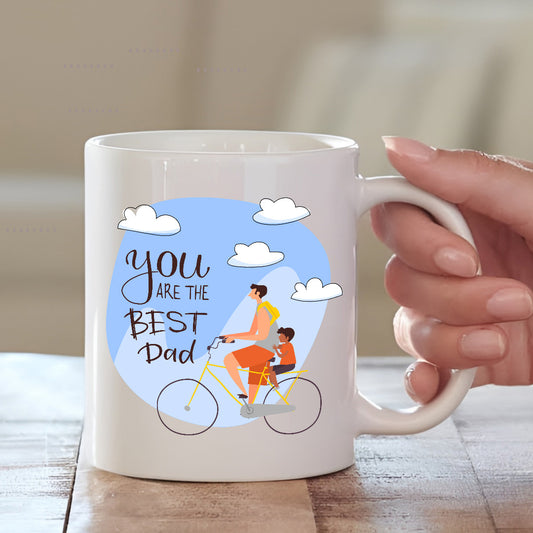 You are the Best Dad Mug & Cushion Combo | Custom Gifts Father's Day | MugDog