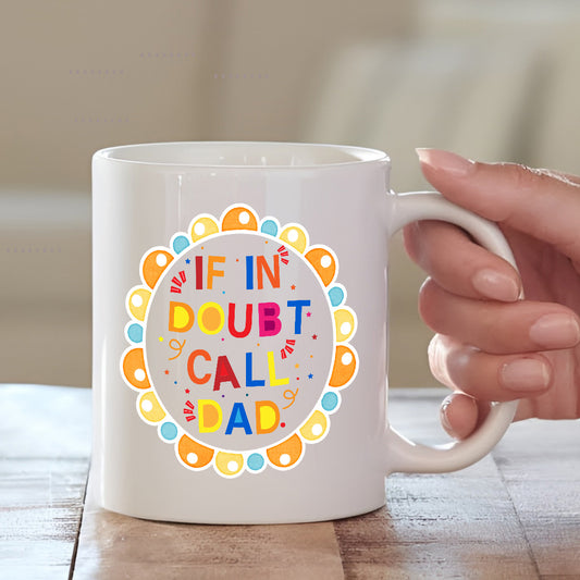 Colorful Cushion Mug Combo Set for Dad | Best Fathers Day Gift | MugDog