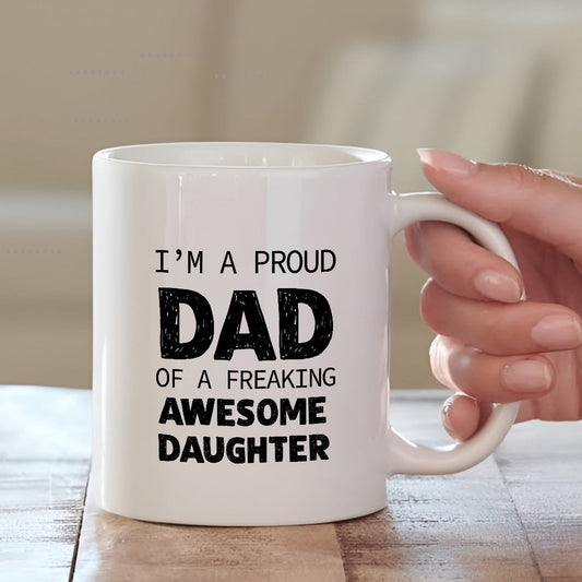 Cushion & Mug Combo for Father from Daughter | Father's Day 2025 Gift | MugDog Mugdog- Buy Your Gifting Items