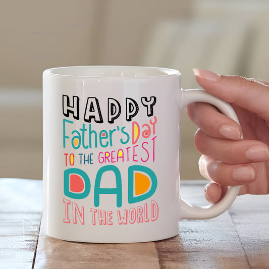 Happy Father's Day Cushion Mug Combo | Best Gift for Dad | MugDog