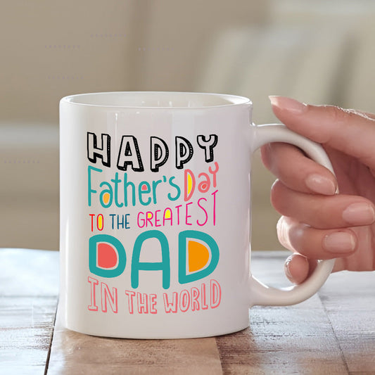 Happy Father's Day Cushion Mug Combo | Best Gift for Dad | MugDog Mugdog- Buy Your Gifting Items
