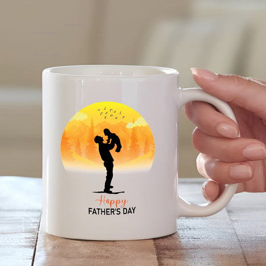 Happy Father's Day Cushion Mug Combo | Best Gift for Dad | MugDog