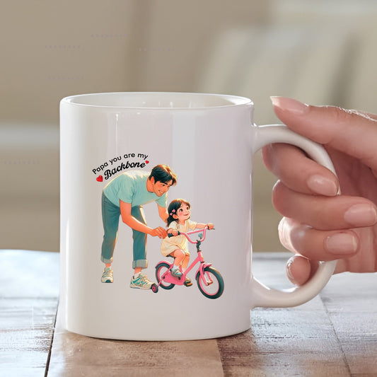 Cushion with Mug Combo from Daughter| Combo Gift Set for Father| MugDog