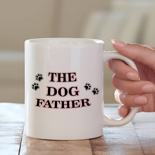 Printed Cushion & Mug for Father's Day | Combo Set for Pet Lover| MugDog