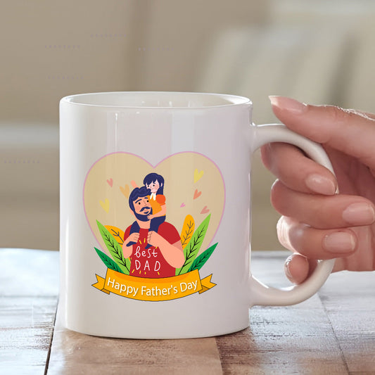 Mug and Cushion Combo for Father | Gift Hamper for Papa | MugDog Mugdog- Buy Your Gifting Items