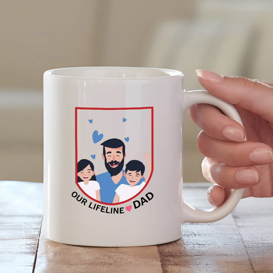 Celebrate Dad with Cushion & Mug Combo | Best Gift for Father | MugDog Mugdog- Buy Your Gifting Items