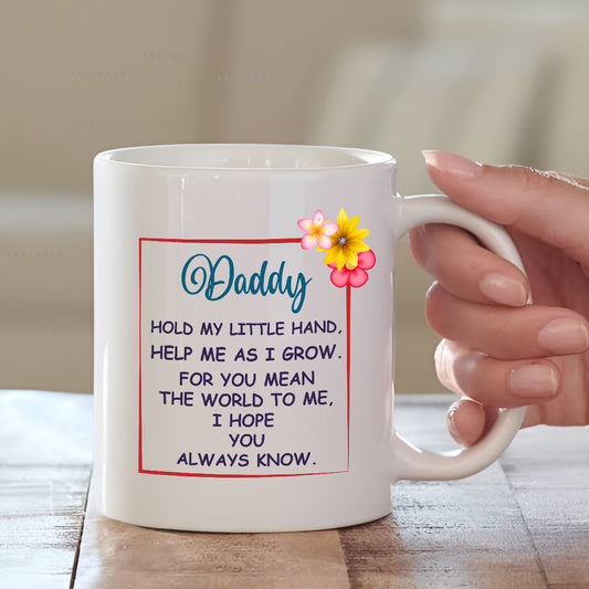 Quoted Cushion with Mug for Dad | Combo Set Father's Day Gift | MugDog
