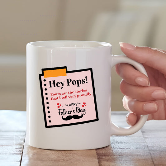 Printed Father's Day Cushion Mug Combo | Combo Sets | MugDog