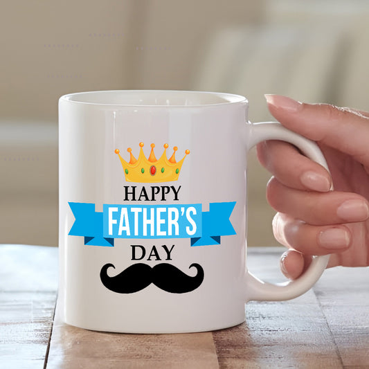 Happy Father's Day Cushion with Mug Combo | Fathers Day Gift Ideas | MugDog