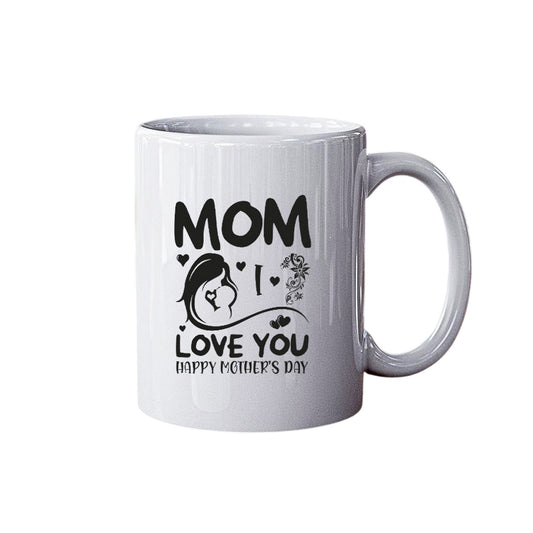 I Love You Mom Coffee Mug | Heartfelt Mother’s Day Gift | Ceramic Cup for Mom Mugdog- Buy Your Gifting Items