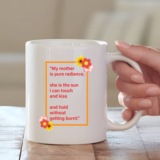 Letter Theme Ceramic Coffee Mug for Mother | Mother's Day Gift Mugdog- Buy Your Gifting Items