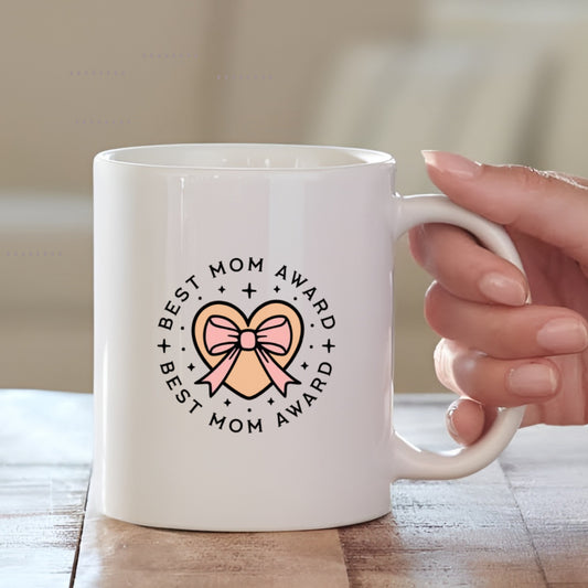 Best Mom Award Ceramic Coffee Mug for Mother | Mother's Day Gift