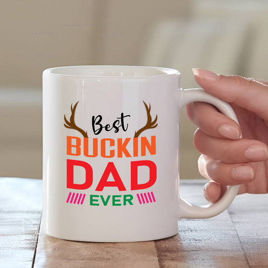 Printed White Ceramic Mug For Father | Father's Day Gift Online | MugDog Mugdog- Buy Your Gifting Items