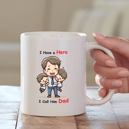 Cute Ceramic Coffee Mug for Father's Day 2025 | Best Gift for Father | MugDog Mugdog- Buy Your Gifting Items