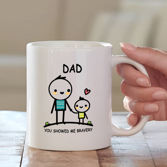 Ceramic Mug for Dad | Custom Father's Day Presents | MugDog