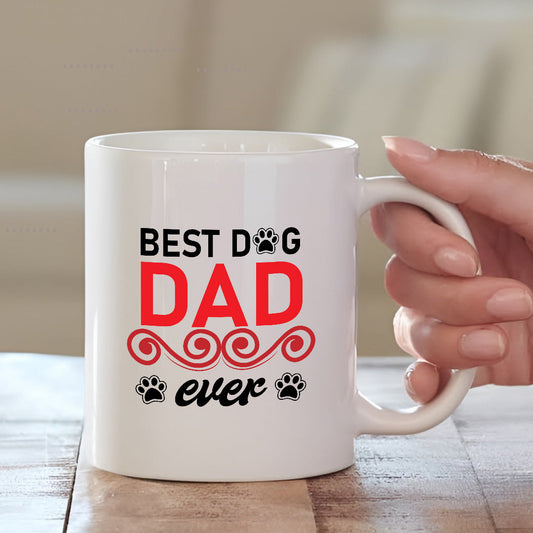 Best Dad Mug for Dog Lovers | Personalised Message Mug | MugDog Mugdog- Buy Your Gifting Items
