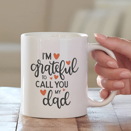 Father's Day 2025 Mug with Heartfelt Message | Best Gift for Father | MugDog Mugdog- Buy Your Gifting Items