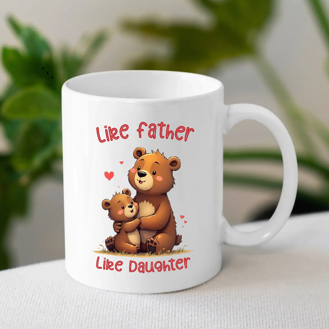 Like Father Like Daughter Ceramic Mug | Sentimental Gift for Dad | MugDog