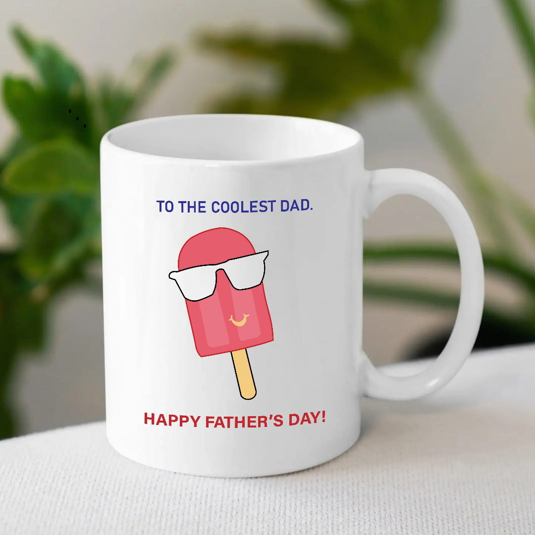 Happy Father's Day Coffee Mug | Father's Day Personalised Mug | MugDog