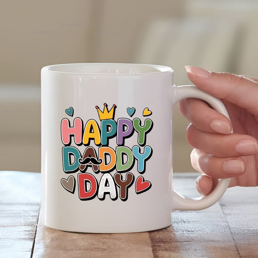 Happy Daddy Day Coffee Mug | Unique Gift for Fathers | MugDog