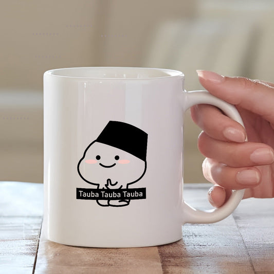 Tauba, Tauba, Tauba Cute Coffee Mug | Personalise Mug for Gift | MugDog Mugdog- Buy Your Gifting Items