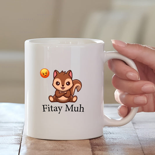 Fitay Muh Cute Coffee Mug | Personalise Mug | MugDog