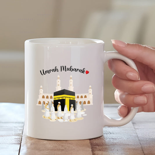 Umrah Mubarak Coffee Mug | Eid Special Gift | MugDog