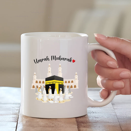 Umrah Mubarak Coffee Mug | Eid Special Gift | MugDog Mugdog- Buy Your Gifting Items