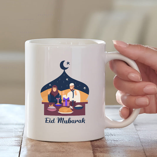 Festive Craft Eid Mubarak Coffee Mug | Coffee Mug | MugDog Mugdog- Buy Your Gifting Items