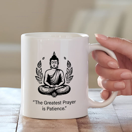 Buddha Ceramic Mugs | Thoughtful Gifts for Yoga Lovers | MugDog