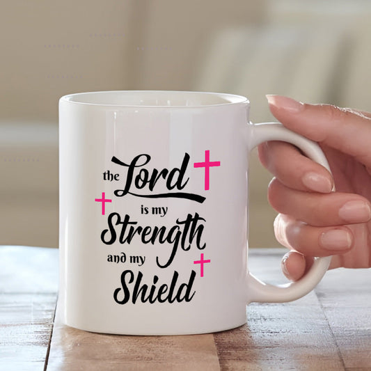 Lord Is My Strength Mugs | Christian Gifts Online | MugDog Mugdog- Buy Your Gifting Items