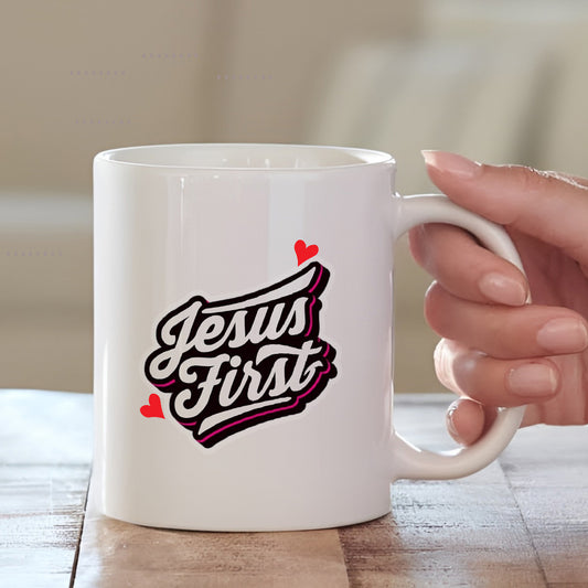 Jesus Ceramic Coffee Mugs | Gift for Believers | MugDog