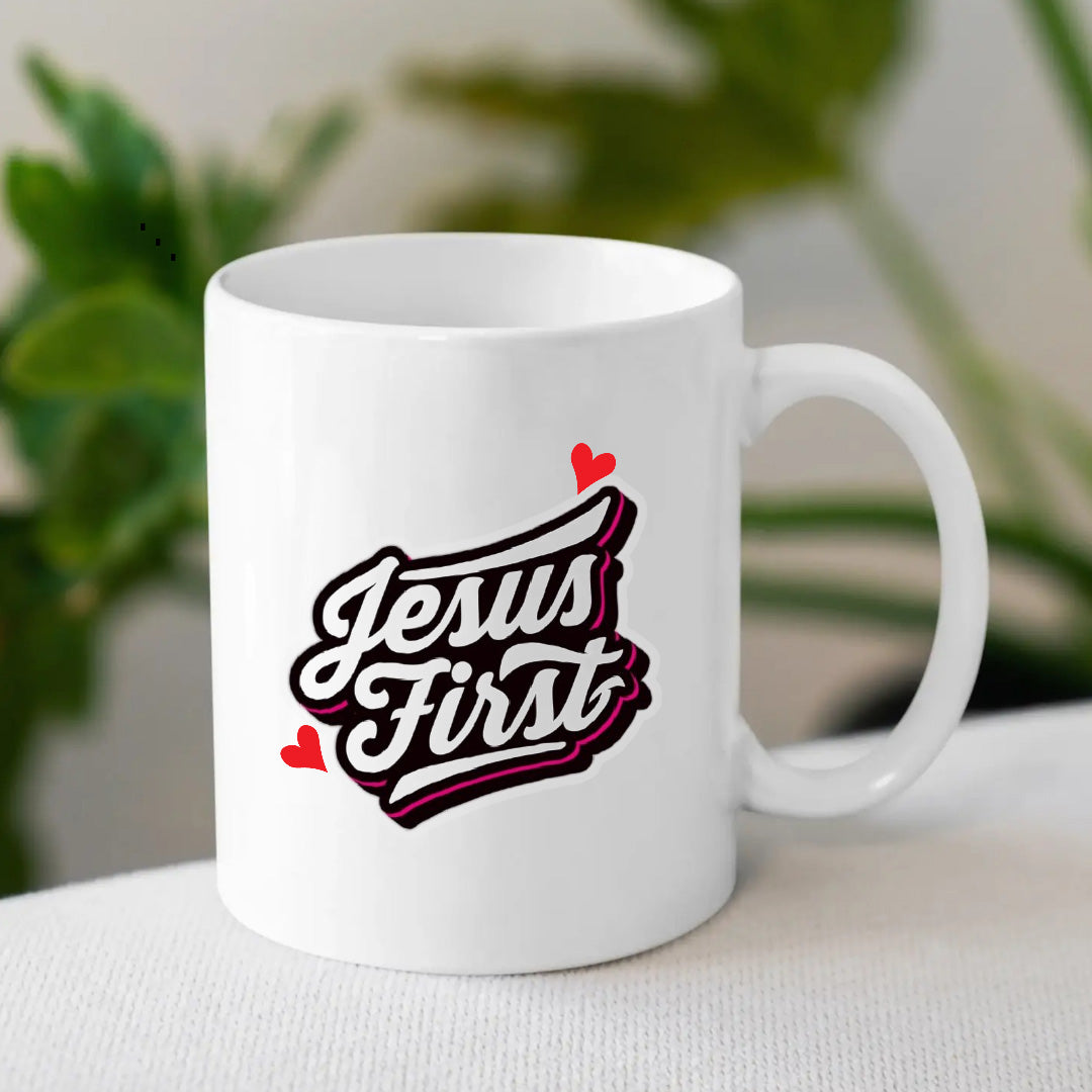 Jesus Ceramic Coffee Mugs | Gift for Believers | MugDog