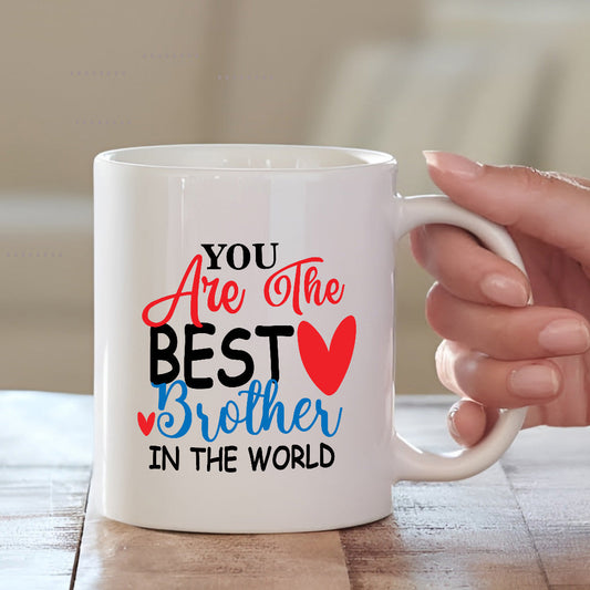 Best Brother In The World Mug | Mug for Brother| MugDog Mugdog- Buy Your Gifting Items