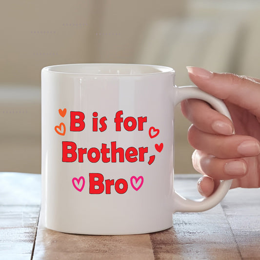 Unique Brother Coffee Mug | Custom Mug for Him | MugDog