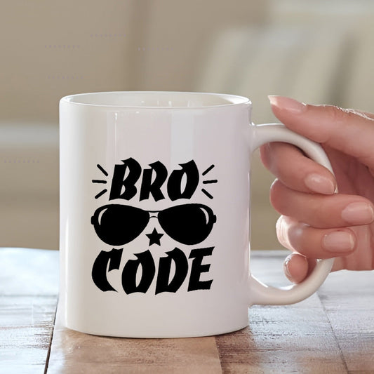 Classic Bro Code Mug | Mug for Brother | MugDog Mugdog- Buy Your Gifting Items
