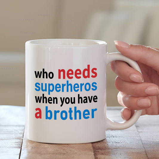 Mug for Brother | Custom Mug with Message | MugDog