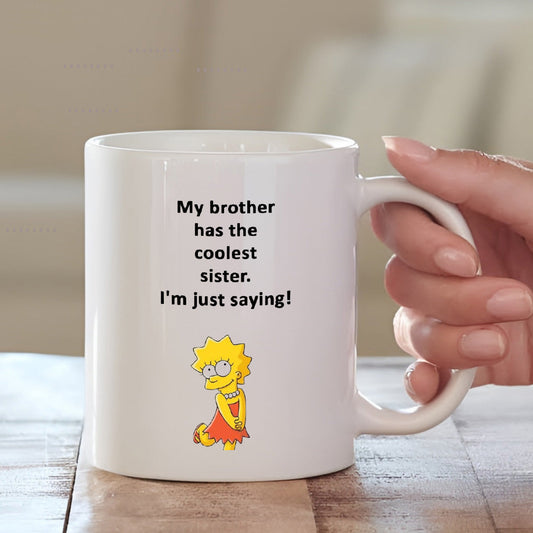Funny Brother Mug | Best Coffee Mug for Brothers Online | MugDog Mugdog- Buy Your Gifting Items