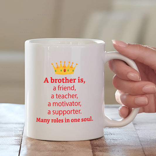 Quoted Mug for Brother | Custom Mug for Him | MugDog