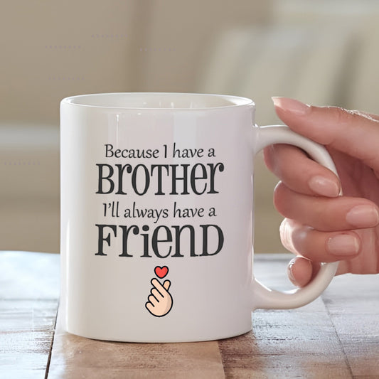Personalized Brother Mug  | Custom Mug with Message | MugDog