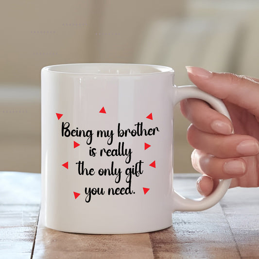 Brother Mug with Custom Quote | Personalized Mug for Brother