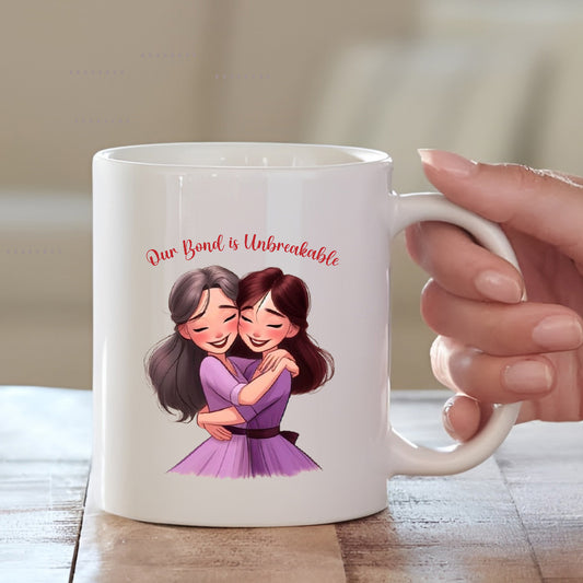 Our Bond Is Unbreakable – Sister Quote Mug
