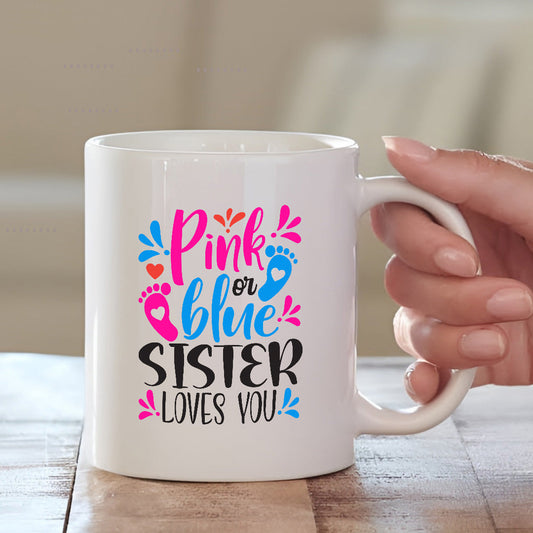 Personalized Sister Loves You Mug Unique Gift Mugdog- Buy Your Gifting Items