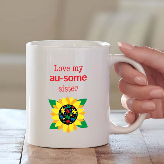 Custom mug for sister | Show Your Love with Every Sip | MugDog Mugdog- Buy Your Gifting Items