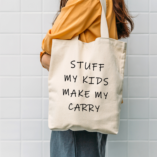 Custom Quote Tote Bag | Personalized Canvas Bag